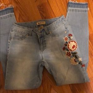 Embroidered jeans